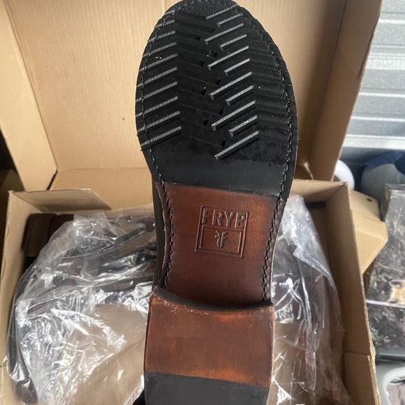 Frye Brown Leather Riding Boots - Picture 5 of 5